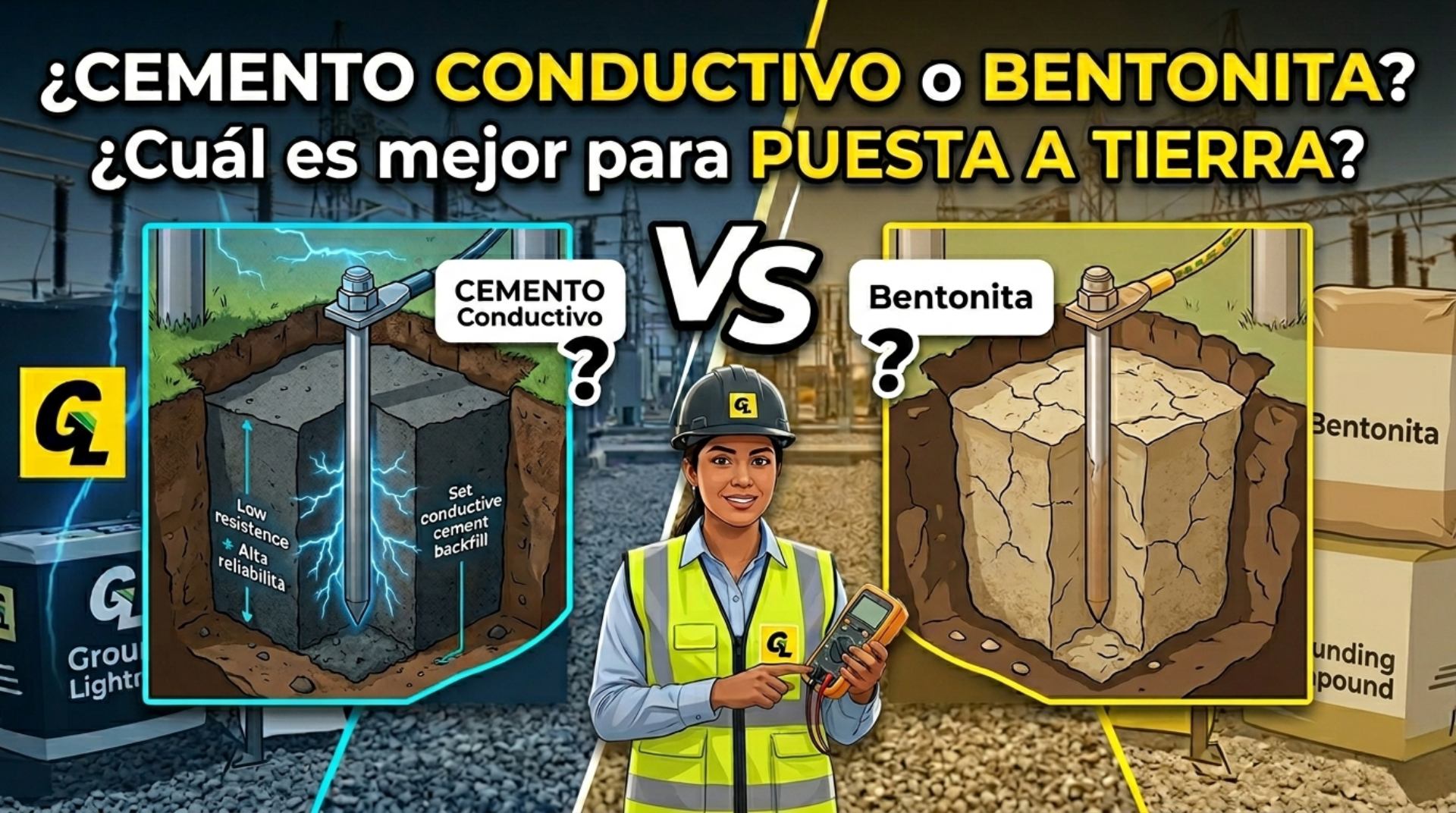 Por qué el cemento conductivo es mejor que la bentonita