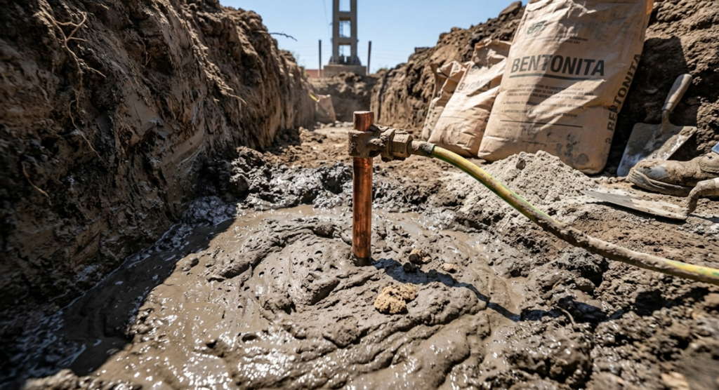 Qué es la bentonita y por qué no es lo más optimo para tu sistema de puesta a tierra